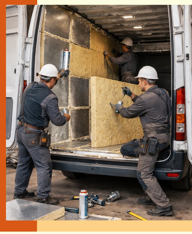 Утепление фургона-рефрижератора в Красноуфимске для сохранения температуры