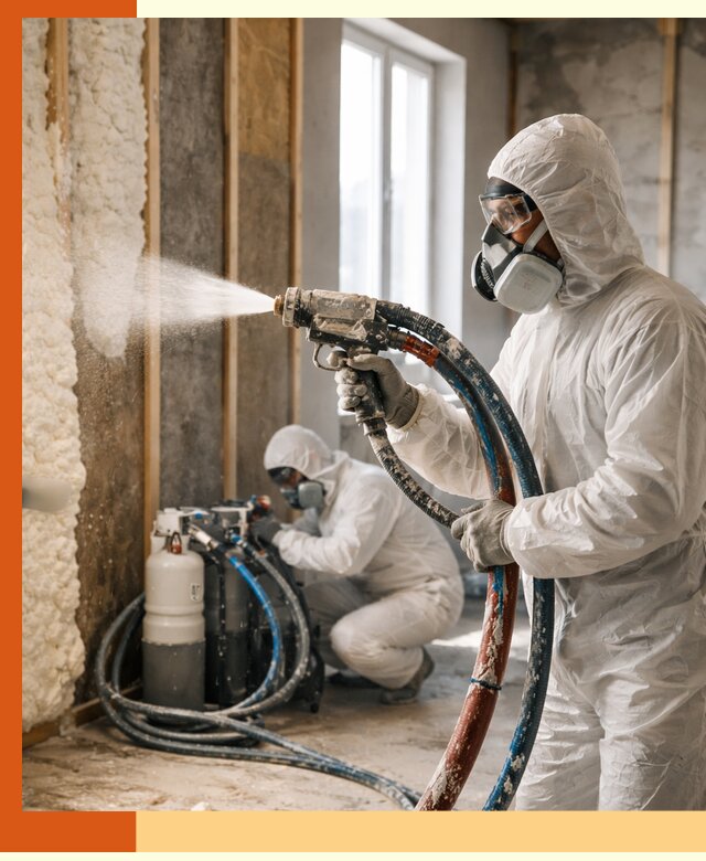 Пенополиуретан напыление для утепления зданий в Красноуфимске